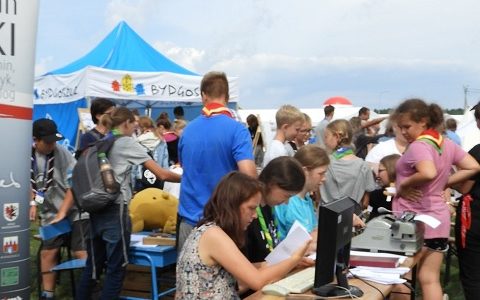 Dzień Regionów na zlocie harcerskim