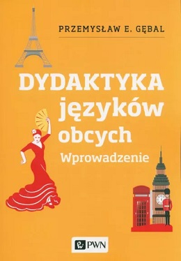 Na okładce książki nazwa autora, tytuł i logotyp wydawnictwa oraz wieża Eiffle'a tancerka flamenco i Big Ben i czerwona budka telefoniczna. 