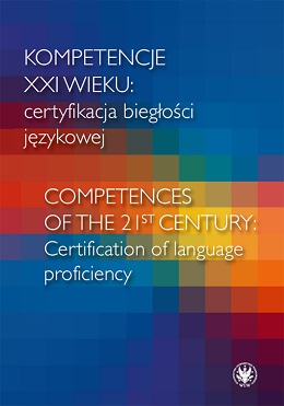 Okładka książki z tytułem w języku polskim i angielskim.