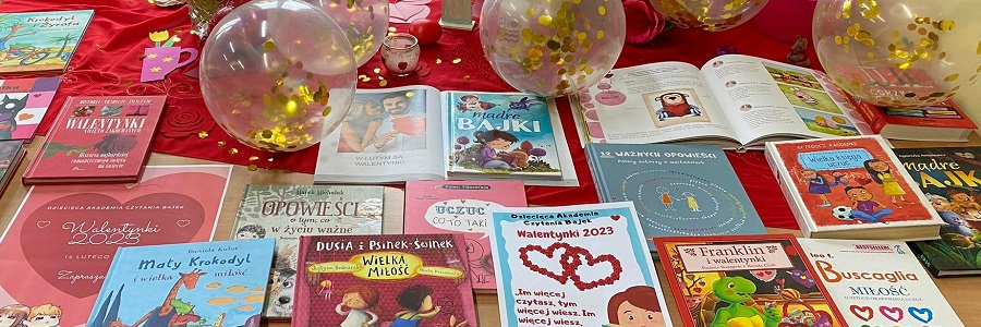 Walentynkowy tydzień w Dziecięcej Akademii Czytania Bajek
