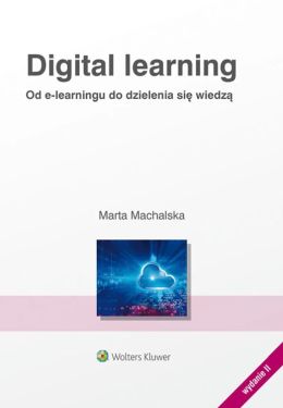 Okładka książki pt. "Digital learning".
