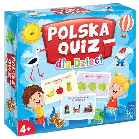 Gra planszowa Polska - quiz.