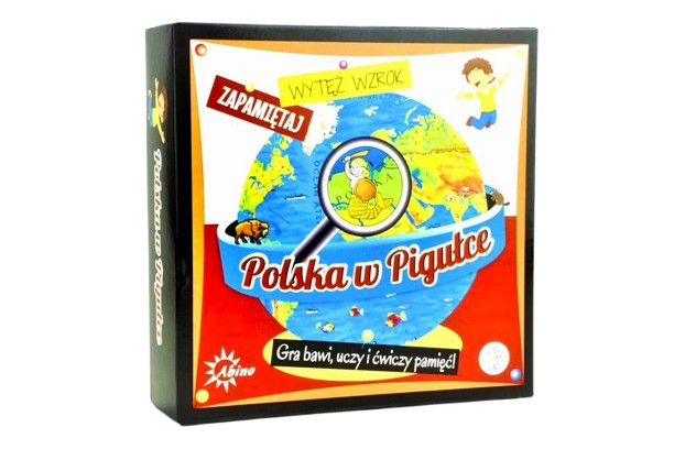 Gra planszowa "Polska w pigułce".