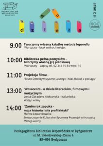 Program Nocy Bibliotek w PBW.