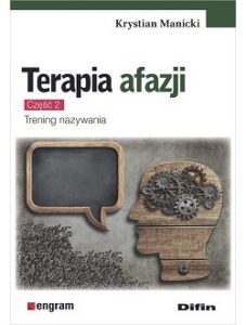 Ikonka głowy z trybikami i ikoną przedstawiającą dialog.