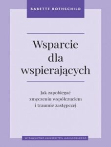 Tytuł książki na fioletowym tle.