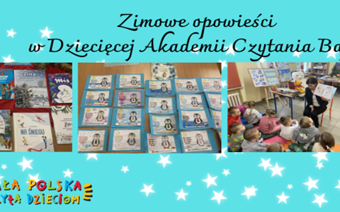 <span class="dquo">„</span>Zaczarowana zagroda” i&nbsp;inne zimowe opowieści w&nbsp;Dziecięcej Akademii Czytania Bajek