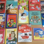 Zdjęcie kilkunastu książek.