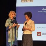 Organizatorka konferencji i aktorka Magdalena Zawadzka.