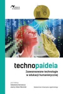 Kolaż różnych technik, plastyczny, który składa się na kobietę, która wybiera coś palcem.